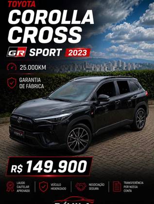 TOYOTA COROLLA CROSS 2.0 VVT-IE FLEX GR-SPORT DIRECT SHIFT TOYOTA COROLLA CROSS 2.0 VVT-IE FLEX GR-SPORT DIRECT SHIFT